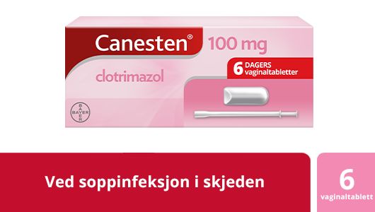 Canesten vaginaltabletter 100 mg