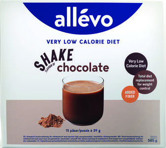Allevo VLCD shake chocolate 15x39 g