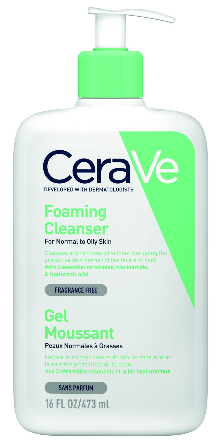 Kjøp CeraVe Foaming Cleanser 473 ml på nett |