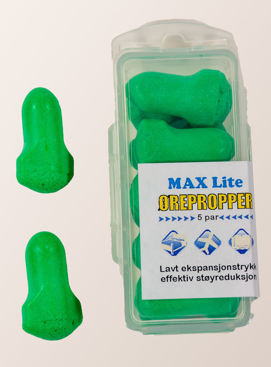 Kjøp Max Lite ørepropper 10 stk på nett