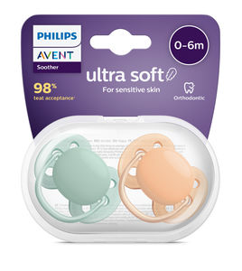 Philips Avent UltraSoft narresmokk 0-6m 2 stk
