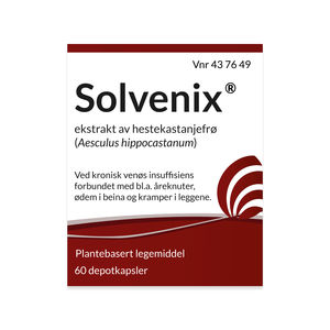 Solvenix® - ved dårlig blodsirkulasjon i beina