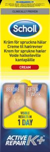 Scholl Active Repair K+ krem for sprukne hæler 60 ml