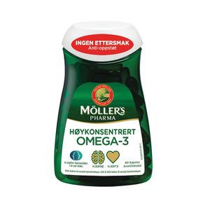 Möller's Pharma Anti-oppstøt 80 kapsler