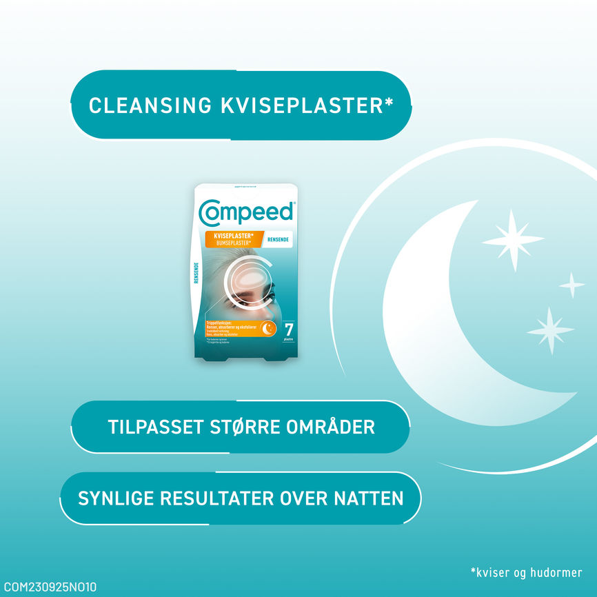 Kjøp Compeed Cleansing Kviseplaster 7 Stk På Nett Vitusapotek