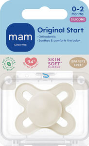 Mam Original Start silicone neutral 0-2mnd 1 stk