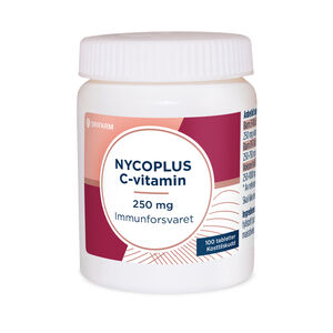 Nycoplus C-vitamin  tabletter 250 mg 100 tabletter