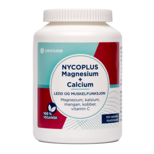 Nycoplus Magnesium + Calcium 100 tabletter