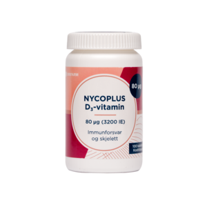 Nycoplus D3-Vitamin 80 mcg 100 tabletter