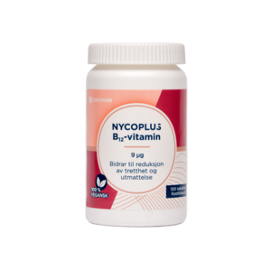 Nycoplus B12-vitamin 9 mcg tabletter 100 stk