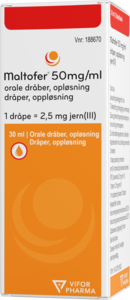 Maltofer dråper 50mg/ml